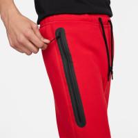 Nike Tech Fleece Trainingspak Sportswear Rood Wit Zwart