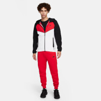 Nike Tech Fleece Sweat Pants Sportswear Red Black Black