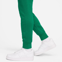 Nike Sportswear Club Fleece Hoodie Tracksuit Green White
