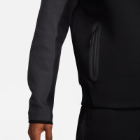 Nike Tech Fleece Vest Sportswear Zwart Grijs Felrood