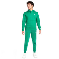 Nike green and white sales tracksuit