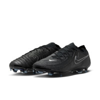 Nike Phantom GX II Elite Black Gras Football Shoes (FG) Black Dark Grey