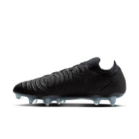 Nike Phantom GX II Elite Black Iron Stud Football Shoes (SG) Anti-Clog Black Dark Grey