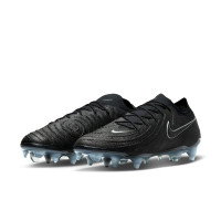 Nike Phantom GX II Elite Black IJzeren-Nop Voetbalschoenen (SG) Anti-Clog Zwart Donkergrijs