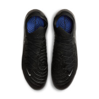 Nike Phantom GX II Elite Black Iron Stud Football Shoes (SG) Anti-Clog Black Dark Grey