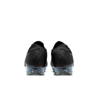 Nike Phantom GX II Elite Black IJzeren-Nop Voetbalschoenen (SG) Anti-Clog Zwart Donkergrijs