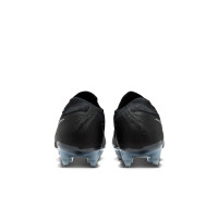 Nike Phantom GX II Elite Black Iron Stud Football Shoes (SG) Anti-Clog Black Dark Grey