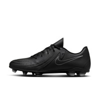 Nike Phantom GX II Club Black Grass/Artificial Grass Football Shoes (MG) Black Dark Grey