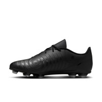 Nike Phantom GX II Club Black Grass/Artificial Grass Football Shoes (MG) Black Dark Grey