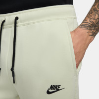Nike Tech Fleece Sweat Pants Sportswear Beige Black Black