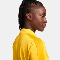 Nike Dri-FIT Academy 23 1/4-Zip Women's Training Sweater Yellow Black