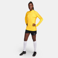 Nike Dri-FIT Academy 23 1/4-Zip Women's Training Sweater Yellow Black