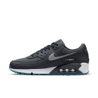Nike Air Max 90 Sneakers Grijs Zilver Wit Blauw