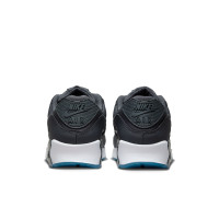 Nike Air Max 90 Sneakers Grijs Zilver Wit Blauw