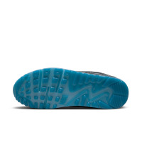 Nike Air Max 90 Sneakers Grijs Zilver Wit Blauw
