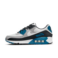 Nike Air Max 90 Sneakers Wit Grijs Blauw Zwart