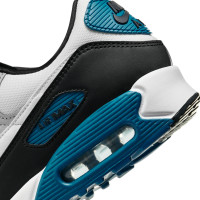 Nike Air Max 90 Sneakers Wit Grijs Blauw Zwart