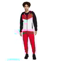Red black and white nike tracksuit clearance