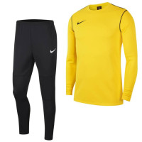 Nike Park 20 Crew Tracksuit Kids Yellow Black