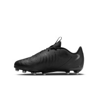 Nike Phantom GX II Academy Black Grass/Artificial Grass Football Shoes (MG) Kids Black Dark Grey