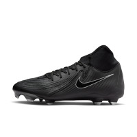 Nike Phantom Luna II Shadow Academy Gras / Kunstgras Voetbalschoenen (MG) Zwart Donkergrijs