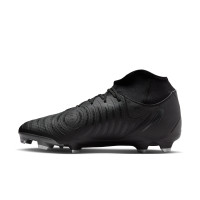 Nike Phantom Luna II Shadow Academy Gras / Kunstgras Voetbalschoenen (MG) Zwart Donkergrijs