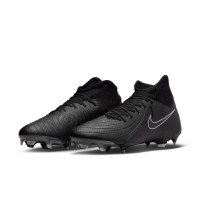 Nike Phantom Luna II Shadow Academy Gras / Kunstgras Voetbalschoenen (MG) Zwart Donkergrijs