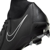 Nike Phantom Luna II Shadow Academy Gras / Kunstgras Voetbalschoenen (MG) Zwart Donkergrijs