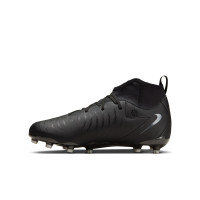 Nike Phantom Luna II Shadow Academy Gras / Kunstgras Voetbalschoenen (MG) Kids Zwart Donkergrijs