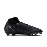 Nike Phantom Luna II Pro Black Gras Voetbalschoenen (FG) Zwart Donkergrijs