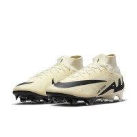 Nike Zoom Mercurial Superfly 9 Elite Gras Voetbalschoenen (FG) Geel Zwart