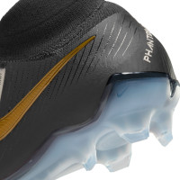 Nike Phantom Luna II Elite Gras Football Shoes (FG) Black Off-White Gold