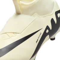 Nike Mercurial Superfly 9 Academy Grass/Artificial Grass Football Shoes (MG) Kids Yellow Black
