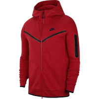 Nike Trainingspak Tech Fleece Rood Zwart Zwart