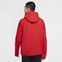 Nike Trainingspak Tech Fleece Rood Zwart Zwart