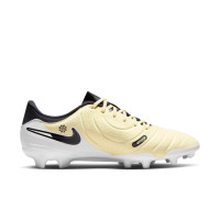 Nike Tiempo Legend 10 Academy Grass/Artificial Grass Football Shoes (MG) Yellow White Black Gold