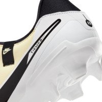 Nike Tiempo Legend 10 Academy Grass/Artificial Grass Football Shoes (MG) Yellow White Black Gold