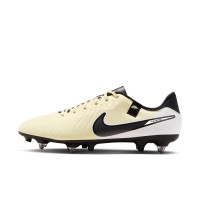 Nike Tiempo Legend 10 Academy IJzeren-Nop Voetbalschoenen (SG) Anti-Clog Geel Wit Zwart