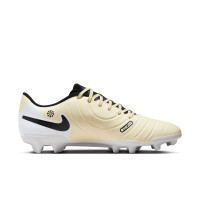 Nike Tiempo Legend 10 Club Gras / Kunstgras Voetbalschoenen (MG) Geel Wit Zwart Goud