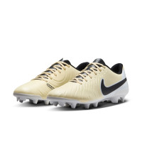 Nike Tiempo Legend 10 Club Grass/Artificial Grass Football Shoes (MG) Yellow White Black Gold