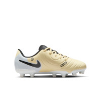 Nike Tiempo Legend 10 Club Gras / Kunstgras Voetbalschoenen (MG) Kids Geel Wit Zwart