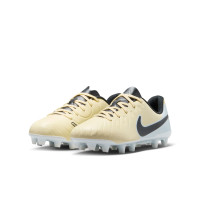 Nike Tiempo Legend 10 Club Gras / Kunstgras Voetbalschoenen (MG) Kids Geel Wit Zwart