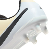 Nike Tiempo Legend 10 Club Grass/Artificial Grass Football Shoes (MG) Kids Yellow White Black