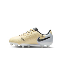 Nike Tiempo Legend 10 Club Gras / Kunstgras Voetbalschoenen (MG) Kids Geel Wit Zwart