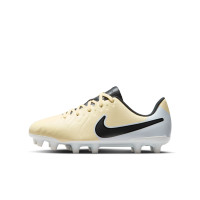 Nike Tiempo Legend 10 Club Grass/Artificial Grass Football Shoes (MG) Kids Yellow White Black