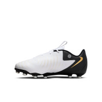 Nike Phantom GX II Academy Mad Ready Gras / Kunstgras Voetbalschoenen (MG) Kids Zwart Gebroken Wit Goud