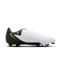 Nike Phantom GX II Academy Mad Ready Grass/Artificial Grass Football Shoes (MG) Black Off White Gold