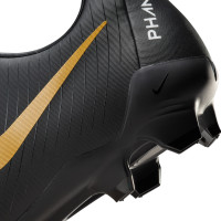 Nike Phantom GX II Academy Mad Ready Gras / Kunstgras Voetbalschoenen (MG) Zwart Gebroken Wit Goud
