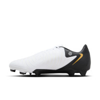Nike Phantom GX II Academy Mad Ready Grass/Artificial Grass Football Shoes (MG) Black Off White Gold