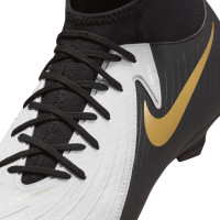 Nike Phantom Luna II Academy Grass/Artificial Grass Football Shoes (MG) Black Off White Gold